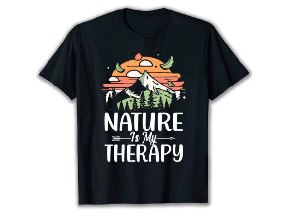 Download Nature is My Therapy T Shirt Design - Nature Collection
