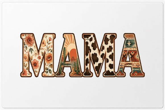 Download Floral Western Mama PNG - Premium Resources