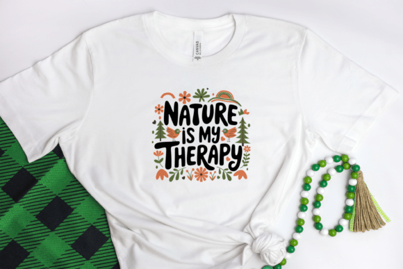 Download Nature is My Therapy T-Shirt Design - Nature Collection
